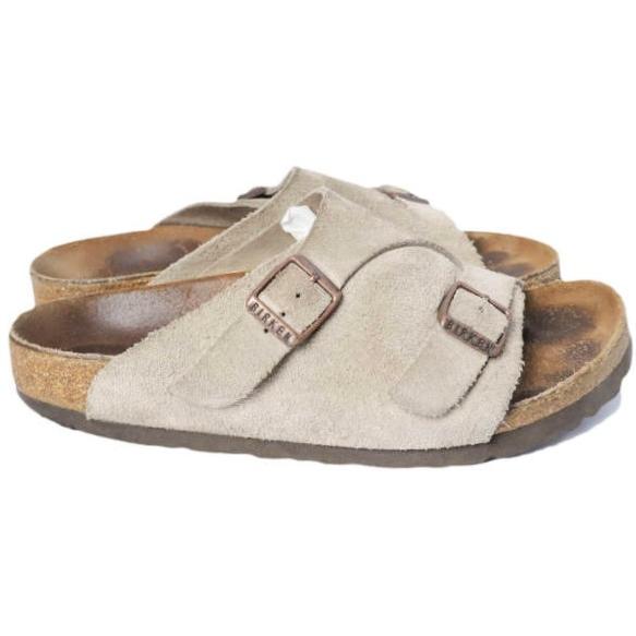 BIRKENSTOCK ビルケンシュトック ドイツ製 SUEDE ZURICH スエード チューリッヒ 36(23cm) TAUPE ストラップサンダル ナロー幅 シューズ |  | 02