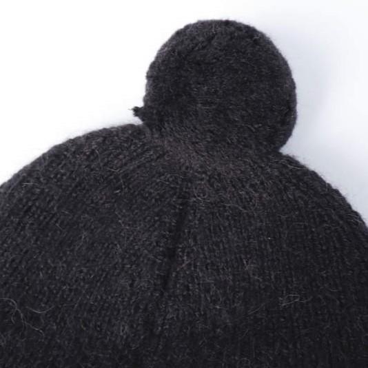 ARKET アーケット ボンボン付き アルパカニットキャップ 251023-110 ONE SIZE BLACK ワッチキャップ ビーニー ニット帽 帽子 g27327 |  | 03
