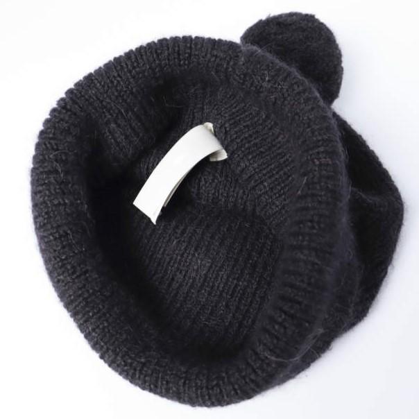 ARKET アーケット ボンボン付き アルパカニットキャップ 251023-110 ONE SIZE BLACK ワッチキャップ ビーニー ニット帽 帽子 g27327 |  | 05