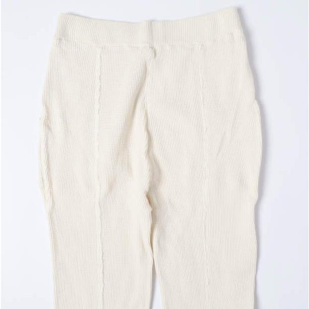 Ray BEAMS レイビームス ワッフルバックスリットパンツ 63-23-0272-101 0 OFF WHITE イージー サーマル フレア ボトムス g27329 |  | 05
