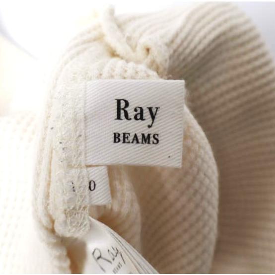 Ray BEAMS レイビームス ワッフルバックスリットパンツ 63-23-0272-101 0 OFF WHITE イージー サーマル フレア ボトムス g27329 |  | 06