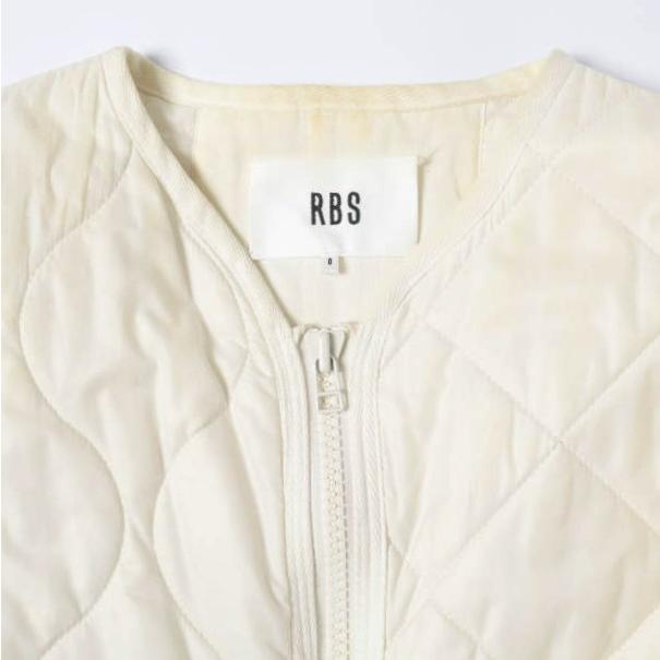 RBS Ray BEAMS アールビーエス レイビームス キルト切り替え ロングコート 63-19-0105-747 0 WHITE 定価29,700円 キルティング アウター |  | 04