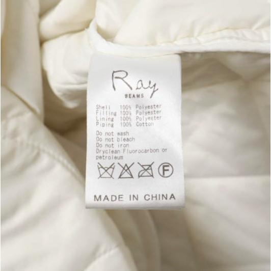 RBS Ray BEAMS アールビーエス レイビームス キルト切り替え ロングコート 63-19-0105-747 0 WHITE 定価29,700円 キルティング アウター |  | 09