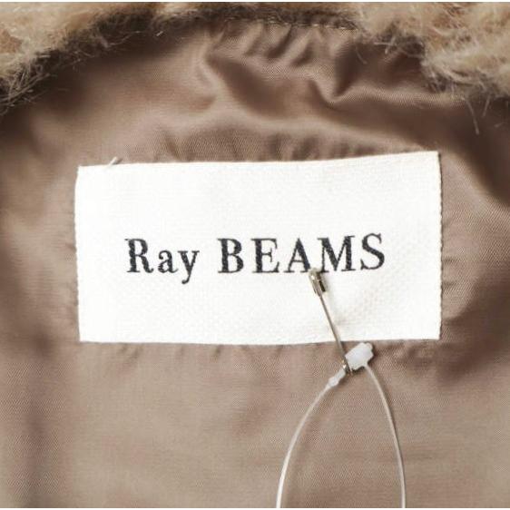 新品 Ray BEAMS レイビームス 23AW フェイクファークルーネックベスト 61-06-0234-462 Free BROWN ジレ ボア サンプル品 トップス g27335 |  | 07