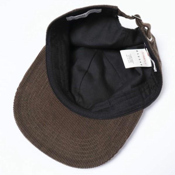 LIVING CONCEPT x NINE TAILOR リビングコンセプト ナインテイラー 別注 日本製 コーデュロイ6パネルキャップ Free BROWN サンプル品 帽子 |  | 06