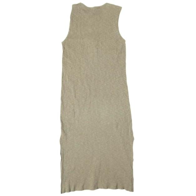 Munich ミューニック 日本製 コットンスラブリブ ヘンリーネックノースリーブワンピース MN201U28 ONE SIZE KHAKI ニット トップス g27358 |  | 01