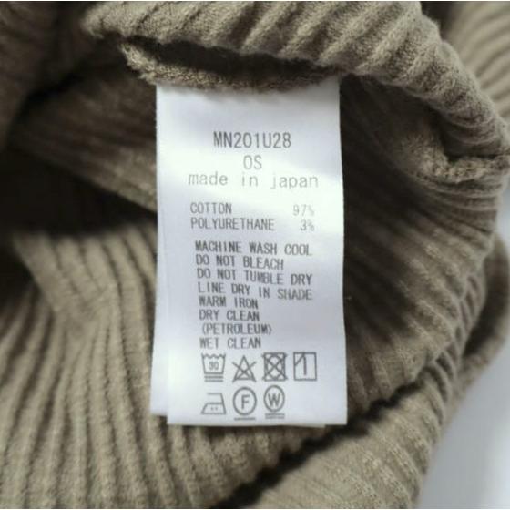 Munich ミューニック 日本製 コットンスラブリブ ヘンリーネックノースリーブワンピース MN201U28 ONE SIZE KHAKI ニット トップス g27358 |  | 07