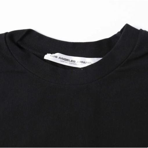 LOS ANGELES APPAREL ロサンゼルスアパレル アメリカ製 Tシャツロングワンピース S ブラック 半袖 ドレス LIMITED EDITION NO.1 トップス |  | 03