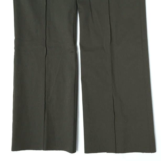ENOF イナフ セルフカット センタープレスパンツ S OLIVE ボトムス g27365 |  | 05
