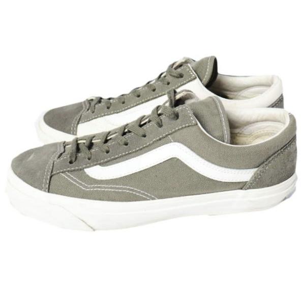Pilgrim Surf+Supply x VANS VAULT ピルグリム サーフ+サプライ ヴァンズ 別注 Style36 Old Skool オールドスクール US5(23cm) OLIVE/WHITE |  | 01
