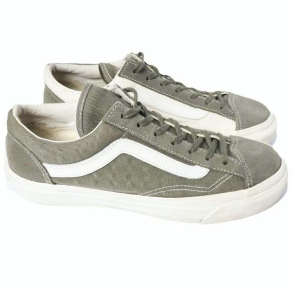 Pilgrim Surf+Supply x VANS VAULT ピルグリム サーフ+サプライ ヴァンズ 別注 Style36 Old Skool オールドスクール US5(23cm) OLIVE/WHITE |  | 02