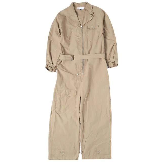 International Gallery BEAMS ビームス ミリタリーフライトスーツ 23-24-0025-262 M BEIGE ジャンプスーツ IG 定価53,900円 オールインワン | 