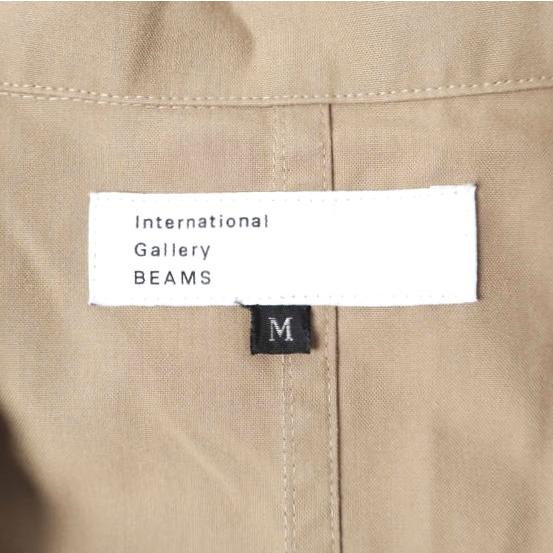 International Gallery BEAMS ビームス ミリタリーフライトスーツ 23-24-0025-262 M BEIGE ジャンプスーツ IG 定価53,900円 オールインワン |  | 03
