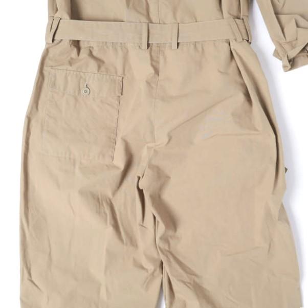 International Gallery BEAMS ビームス ミリタリーフライトスーツ 23-24-0025-262 M BEIGE ジャンプスーツ IG 定価53,900円 オールインワン |  | 08