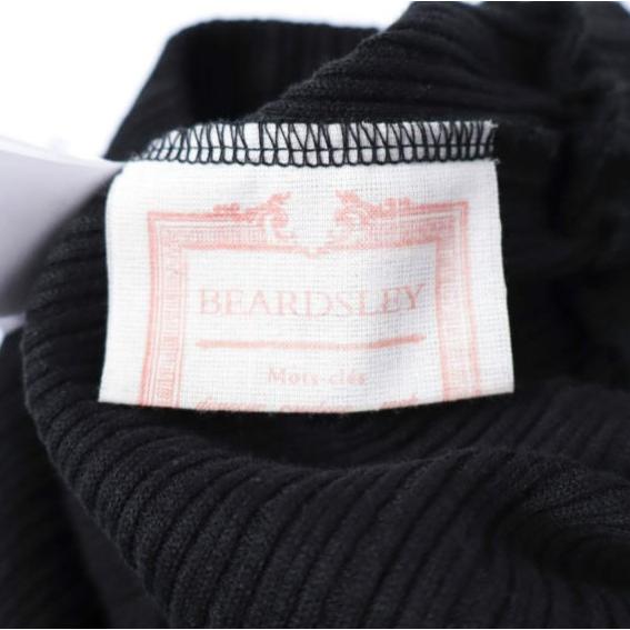 BEARDSLEY ビアズリー 日本製 裾フレアコンビカットギャザースカート BEZ1022301A0001 1 BLACK ロング マーメイド ボトムス g27392 |  | 03