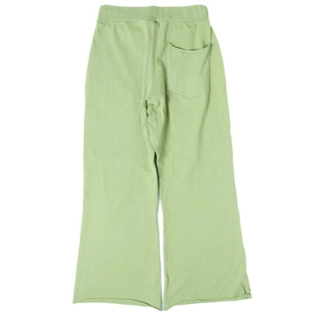 WALLA WALLA SPORT ワラワラスポーツ 日本製 9oz WIDE FLARE PANT フレンチテリー ワイドフレアパンツ M Green イージー ボトムス g27393 |  | 01