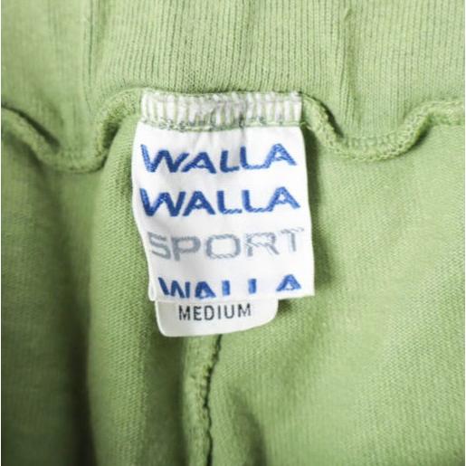 WALLA WALLA SPORT ワラワラスポーツ 日本製 9oz WIDE FLARE PANT フレンチテリー ワイドフレアパンツ M Green イージー ボトムス g27393 |  | 02