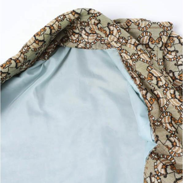 古着 フィッシュ柄 ジップアップジャケット S程度 KHAKI ヴィンテージ ニモ 熱帯魚 ブルゾン アウター g27394 |  | 05