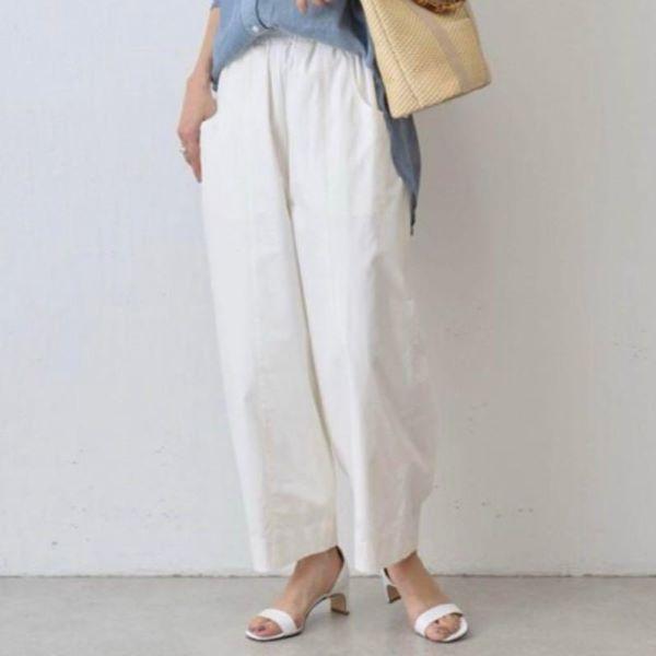 BEARDSLEY ビアズリー カービーウォッシュパンツ BEZ1041302A0004 Free WHITE イージー 定価22,000円 ボトムス g27399 |  | 02