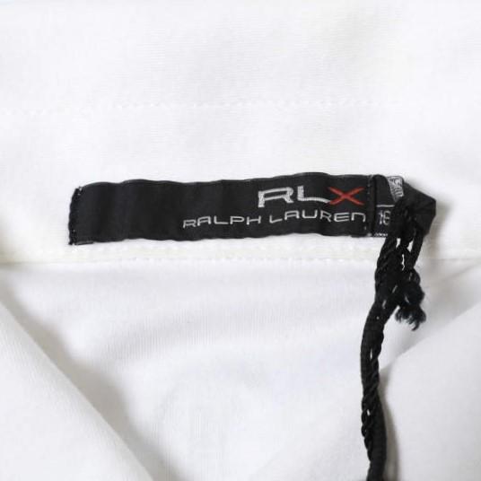 RLX Ralph Lauren アールエルエックス ラルフローレン ピマコットン ロゴプリント ポロシャツ MNRXKNIM1l00046 M WHITE 半袖 トップス |  | 03