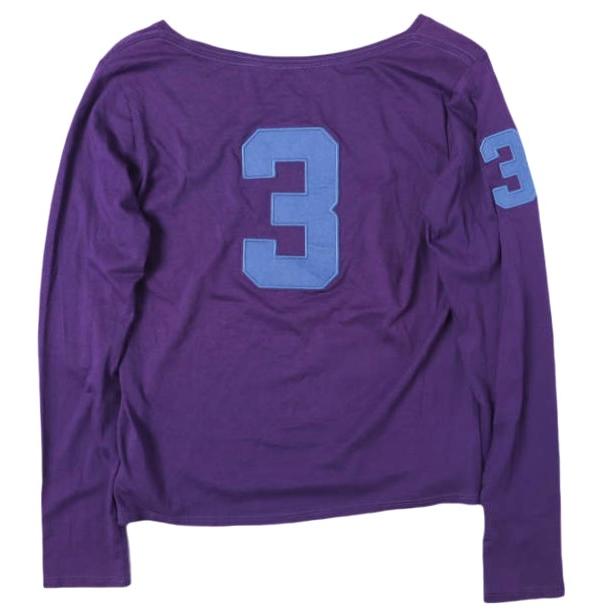 RALPH LAUREN ラルフローレン ビッグポニープリント ロングスリーブTシャツ GIRLS L(12-14) PURPLE 長袖 ナンバリング3 トップス g27406 |  | 01