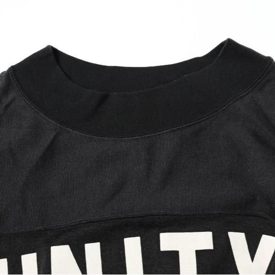AMERICANA アメリカーナ 24AW 日本製 フットボールジャージ L/S TEE UNITY Free BLACK(スミクロ) 長袖 Tシャツ ゲームシャツ トップス |  | 03