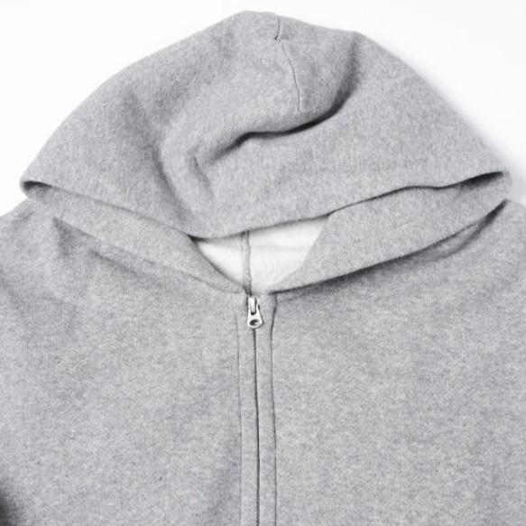 AMERICANA アメリカーナ 日本製 WIDE FULLZIP HOODIE ワイドフルジップフーディ Free GRAY 裏起毛 パーカー トップス g27408 |  | 03