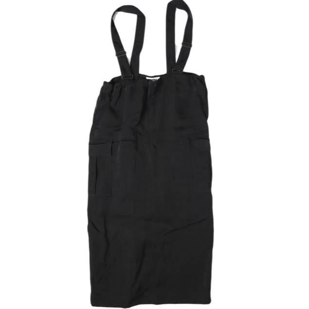 SACRA サクラ 24SS VINTAGE NYLON TWILL OP ヴィンテージナイロンツイル オールインワン 124117041 38 BLACK オールインワン サロペット | 
