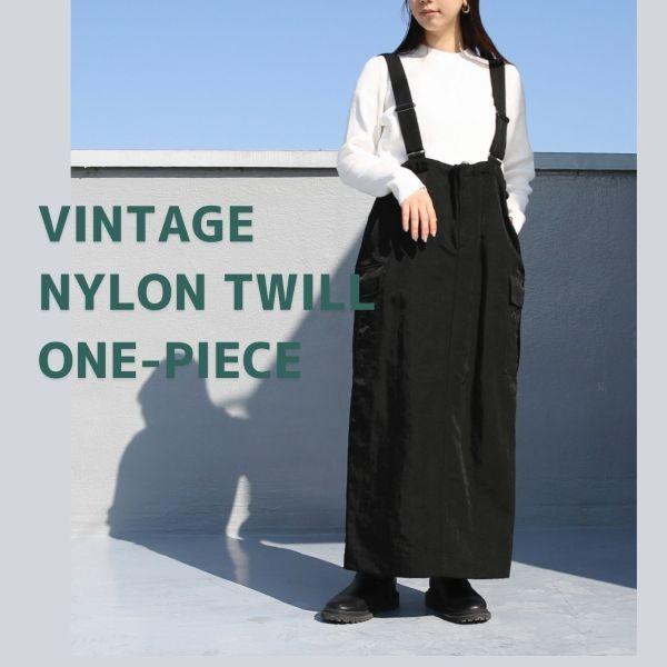SACRA サクラ 24SS VINTAGE NYLON TWILL OP ヴィンテージナイロンツイル オールインワン 124117041 38 BLACK オールインワン サロペット |  | 02
