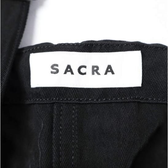 SACRA サクラ 24SS VINTAGE NYLON TWILL OP ヴィンテージナイロンツイル オールインワン 124117041 38 BLACK オールインワン サロペット |  | 03