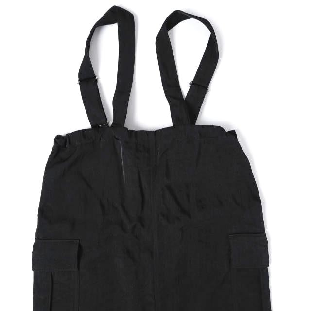 SACRA サクラ 24SS VINTAGE NYLON TWILL OP ヴィンテージナイロンツイル オールインワン 124117041 38 BLACK オールインワン サロペット |  | 07