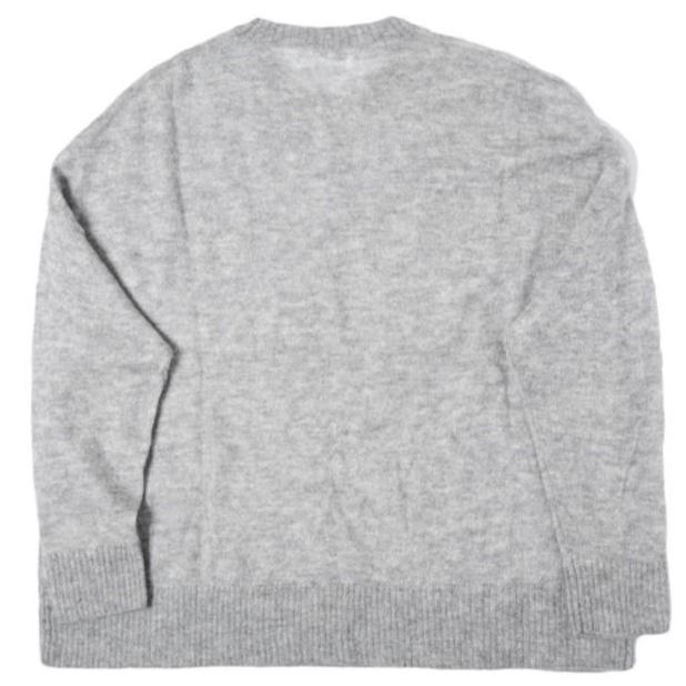 SACRA サクラ 21AW オーバーサイズ モヘヤクルーネックニット 121534082 38 GRAY セーター トップス g27425 |  | 01