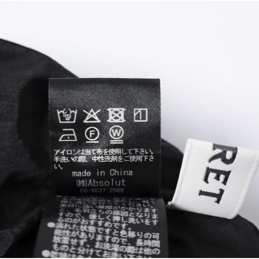 CEaRET シーレット 25SS Tuck Gather Curve Pants タックギャザーカーブパンツ 252005 2 BLACK イージー バレルパンツ ボトムス g27427 |  | 06