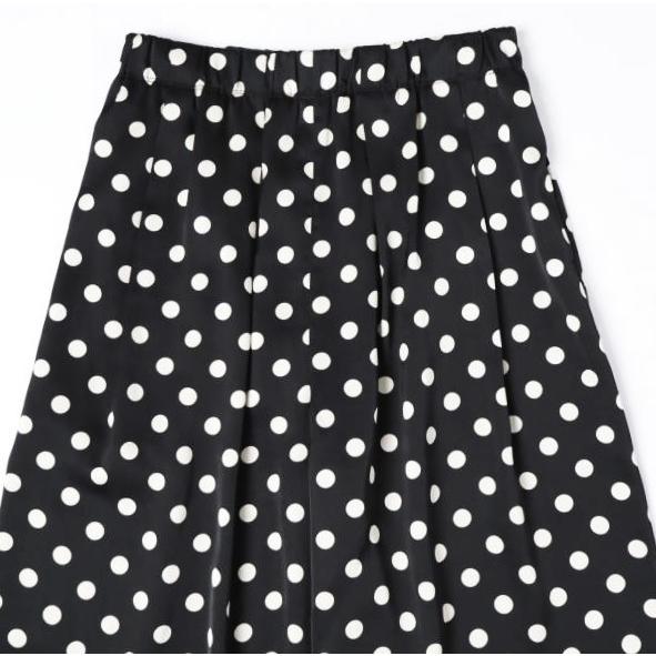 CEaRET シーレット 25SS Dot Tuck Gather Curve Pants ドットタックギャザーカーブパンツ 252005 2 BLACK イージー バレルパンツ ボトムス |  | 05