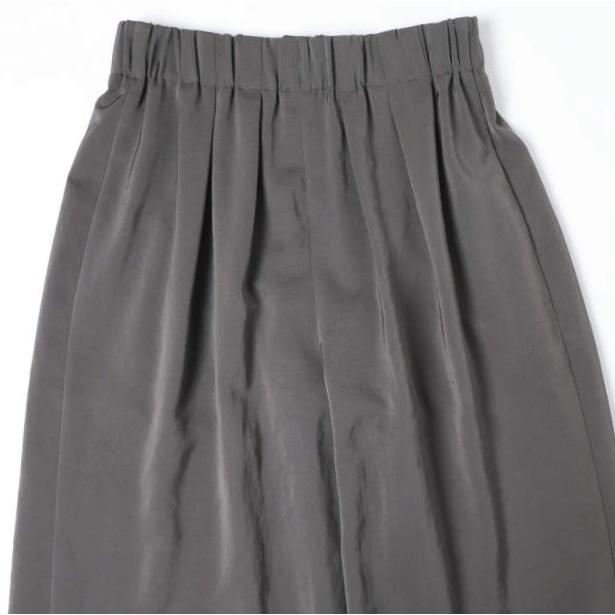 CEaRET シーレット 24SS 日本製 Tuck Gather Pants タックギャザーパンツ 241015 2 CHARCOAL GRAY イージー ワイド ボトムス g27430 |  | 04