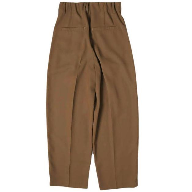 CEaRET シーレット 24AW ワイドストレートパンツ 243009 2 CAMEL BROWN バギー 1タック イージー ボトムス g27431 |  | 01