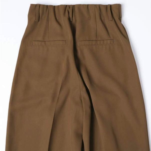 CEaRET シーレット 24AW ワイドストレートパンツ 243009 2 CAMEL BROWN バギー 1タック イージー ボトムス g27431 |  | 04