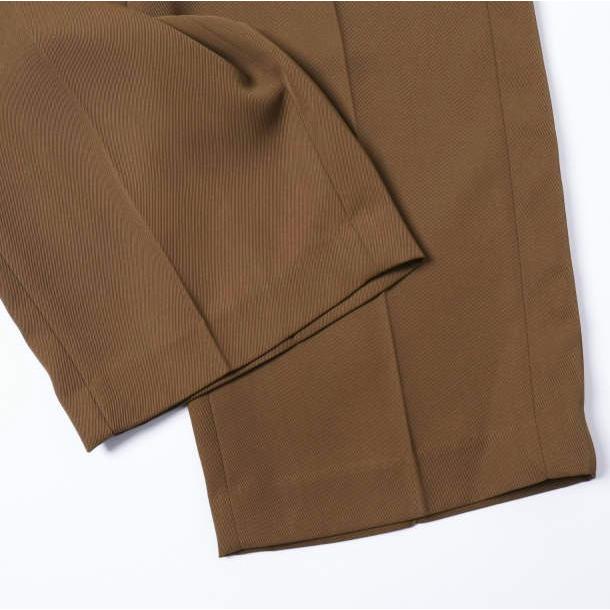 CEaRET シーレット 24AW ワイドストレートパンツ 243009 2 CAMEL BROWN バギー 1タック イージー ボトムス g27431 |  | 05
