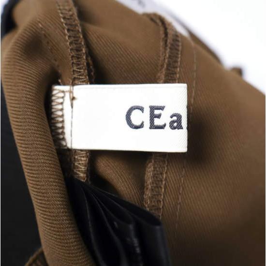 CEaRET シーレット 24AW ワイドストレートパンツ 243009 2 CAMEL BROWN バギー 1タック イージー ボトムス g27431 |  | 06