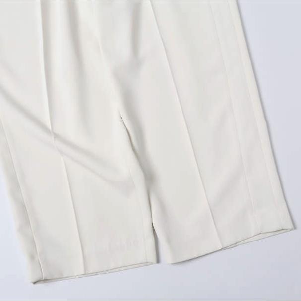 CEaRET シーレット 24AW ワイドストレートパンツ 243009 1 OFF WHITE バギー 1タック イージー ボトムス g27432 |  | 05