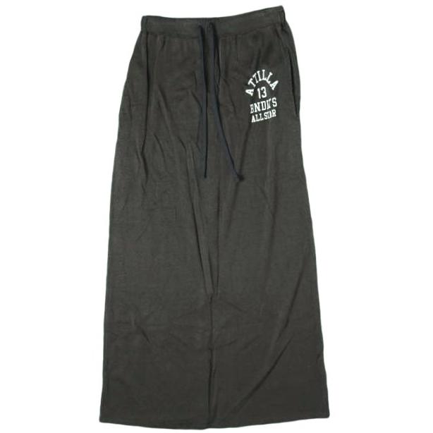 athletic wear MASON アスレティックウェア メイソン カレッジロゴ レーヨンロングスカート MA7-SK-FW5 ONE SIZE OLIVE ボトムス g27435 | 