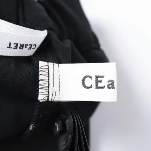 CEaRET シーレット 日本製 Meril High Tension Pants ハイテンションパンツ 234013 2 BLACK イージー テーパード ボトムス g27436 |  | 05