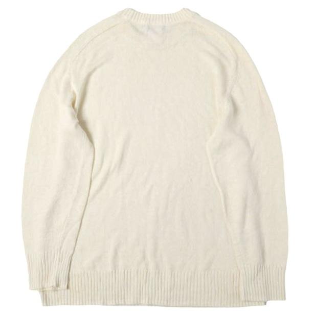 HOPE ホープ 21SS Compose Sweater リネンコットンクルーネックニット 12 551 861 / 21080587000310 40 IVORY セーター AP STUDIO トップス |  | 01