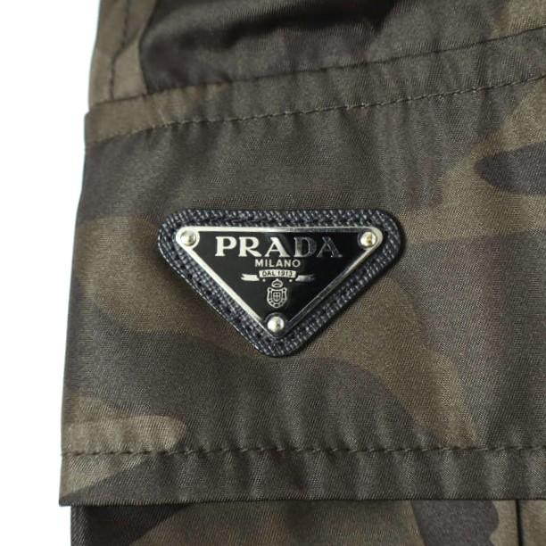PRADA プラダ 23AW Camouflage Re-Nylon cargo pants 三角プレートロゴ カモフラージュ リナイロン カーゴパンツ SPH286 S222 14T5 M OLIVE |  | 05