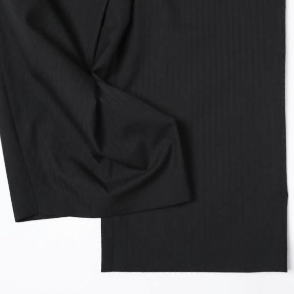 LOEWE ロエベ 24AW イタリア製 Cropped Wrap Trousers クロップドラップパンツ S540Y04XIH 36 BLACK タック ワイド スラックス ボトムス |  | 08