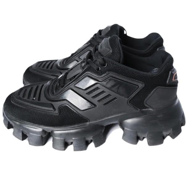 PRADA プラダ イタリア製 819 CLOUDBUST THUNDER クラウドバスト サンダー ニットファブリック スニーカー 361/2(23-23.5cm) BLACK g27453 |  | 01