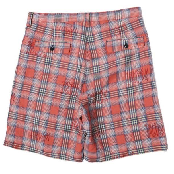 FACETASM ファセッタズム 24SS ORIGINAL TRANSPARENT CHECK SHORTS オリジナル トランスペアレント チェックショーツ SRO-PT-M04 4 RED |  | 01