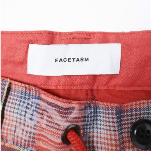 FACETASM ファセッタズム 24SS ORIGINAL TRANSPARENT CHECK SHORTS オリジナル トランスペアレント チェックショーツ SRO-PT-M04 4 RED |  | 03