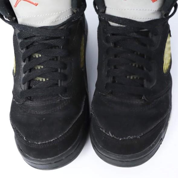 NIKE ナイキ AIR JORDAN 5 RETRO OG BP エア ジョーダン 5 レトロ オリジナル 440889-003 13.5C(19.5cm) BLACK/FIRE RED/METALLIC SILVER |  | 04