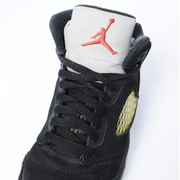 NIKE ナイキ AIR JORDAN 5 RETRO OG BP エア ジョーダン 5 レトロ オリジナル 440889-003 13.5C(19.5cm) BLACK/FIRE RED/METALLIC SILVER |  | 05